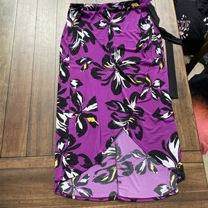 Ashley Stewart Size 18/20 Floral Skirt